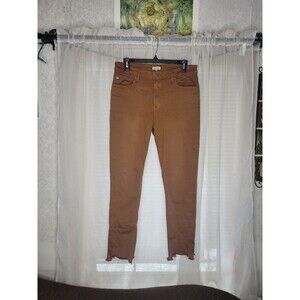 Dear John crop ankle pants womens size 30 Brown